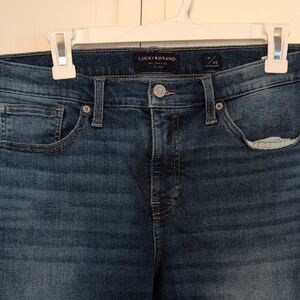 Lucky Brand Men's Dark Blue Relaxed Jeans